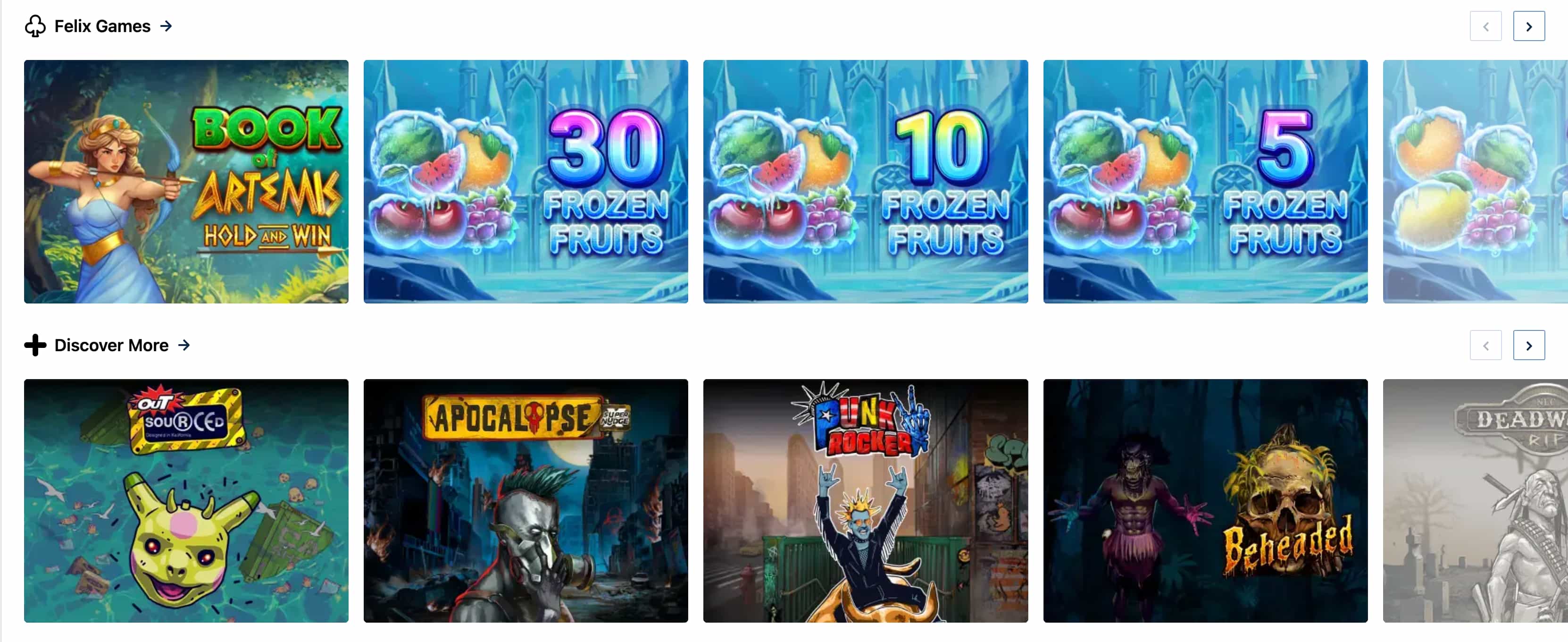 Ripper Casino Games